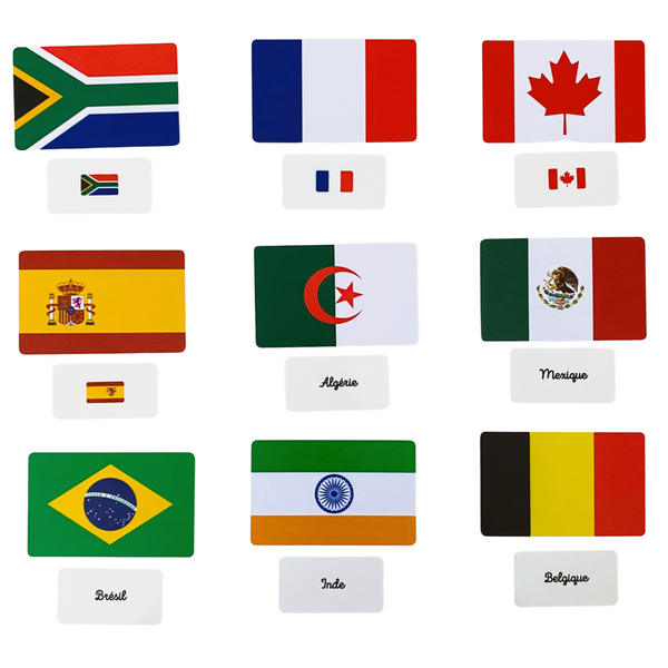 Les drapeaux du monde